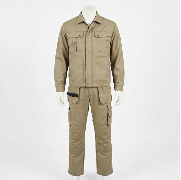 Uniforme industrial khaki